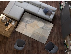Сиво-бежов килим 80x150 cm Edel - Universal
