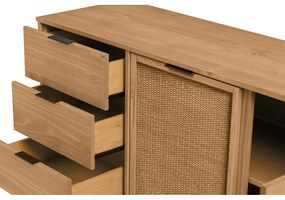 Скрин от масивен бор 130x80 cm Natasha – Marckeric