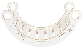 Бяла/бежова люлка от масивен бор 39x75x38 cm Montessori – Meowbaby