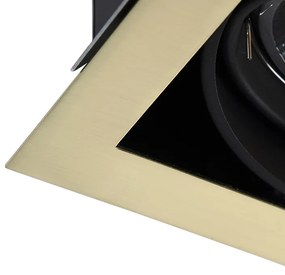 Вграден прожектор месинг регулируем 2-светлина - Oneon