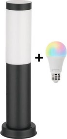 BRILAGI - LED RGBW Външна лампа 1xE27/9W/230V 40 cm IP44 черна