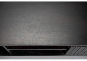 Тъмнокафява маса за телевизор от масивно манго 140x45x40 cm Kenji – Dutchbone