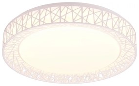 Бяла LED светлина за таван ø 48 cm Cluster - Trio