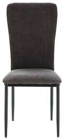 Черни трапезни столове в комплект от 4 бр. Holly – Marckeric