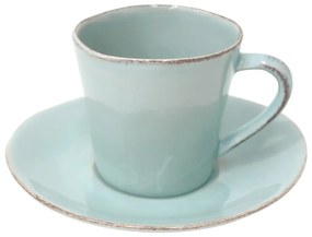 Чаша с чинийка Esme в тюркоазен цвят, 190 ml Nova - Costa Nova