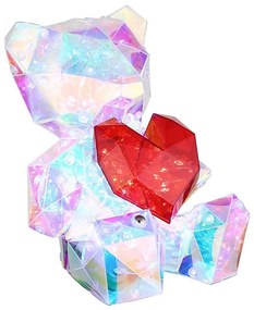 Globo 28058K - LED настолна декорация BRONDAR LED/3W/5V 1200 mAh мече