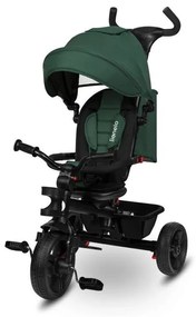 Lionelo - Детска триколка HAARI зелено/черно