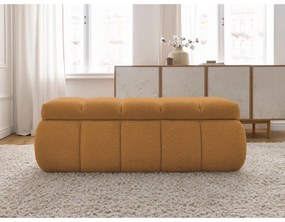 Пейка от букле в цвят жълта охра – Bobochic Paris