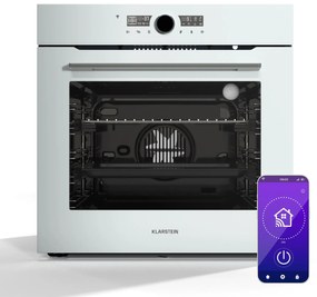 Klarstein Illuminosa интелигентна фурна, управление с помощта на апликация, Енергийна ефективност A+, Капацитет 73 литра, 11 функции