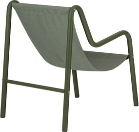 Зелен градински стол метален Nokk – noo.ma