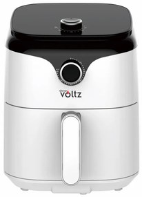 Разопакован: Фритюрник с горещ въздух AirFryer Oliver Voltz OV51980V, 1400W, 3.5L, Таймер, 80-200C, Бял