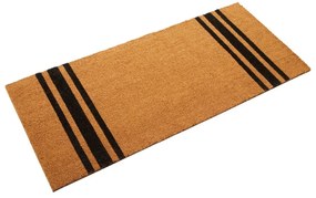 Килимче от кокосови влакна 55x125 cm Black Stripe - Premier Housewares