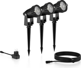 Philips - Комплект 3x LED външни прожектори CAPER LED/1,5W/24/230V IP44