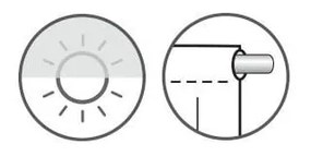 Бяла римска ролетна щора 60x145 cm – Sehlbach