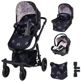 Бебешка количка 3в1 Giggle Quad COSATTO - Night Rainbow
