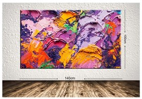 Изображение Strokes, 140 x 100 cm Colorful Strokes - Tablo Center