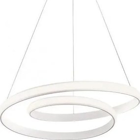 Redo 01-1888 - Димируем LED полилей TORSION на кабел LED/29W/230V, Ø 55 см, бял