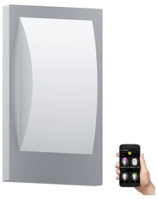 Eglo 97239 - LED Димируем екстериорен аплик VERRES-C 1xE27/9W/230V BT IP44