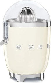 Електрическа цитрус преса Smeg CJF11CREU, 70 W, Антикапкова система, Противоплъзгаща се основа, Крема