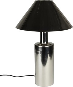 Метална настолна лампа в сребрист цвят с метален абажур (височина 53 cm) Wonders – Zuiver