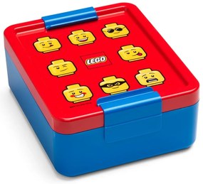 Комплект червена и синя кутия за закуски и бутилка за пиене Iconic - LEGO®