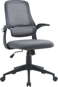 Сив тапициран офис стол Gilmore – Yes Everyday