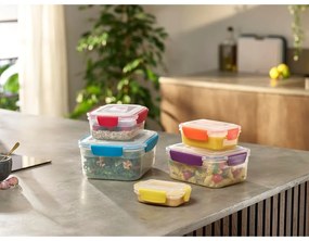 Компактен комплект от 5 контейнера за заключване Nest - Joseph Joseph