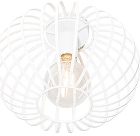 Дизайнерски таванна лампа бяла 30 см - Johanna