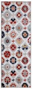 Сив външен килим 230x80 cm Flora - Flair Rugs