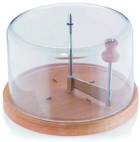 Дървена тава за сирене с капак и резачка Planum - Kela