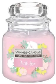 Yankee Candle - Ароматна свещ WITH LOVE централен 340g 65-75 часове