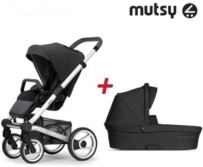 Бебешка количка 2в1 NIO Standard MUTSY - Explore Steel Grey