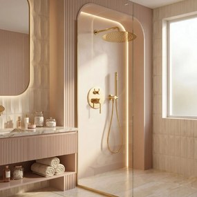 Душ система за вграждане Rea Venti Gold + BOX