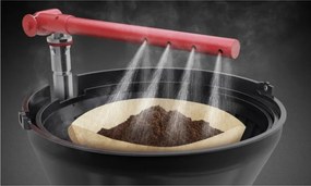 Кафемашина Russell Hobbs 20680-56 Buckingham, 1000 W, 10 чаши, 1.25 l, 24-часов таймер, Противокапкова система, Черен/сребрист