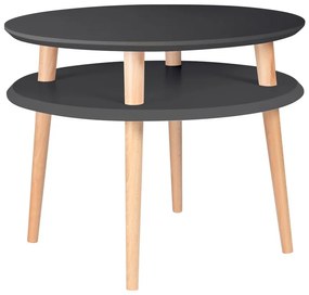Графитно сива масичка за кафе UFO, Ø 57 cm Ufo - Ragaba