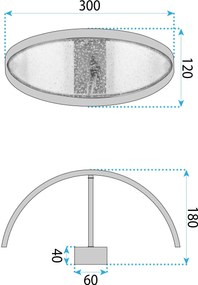 Аплик LED G137-W Rose Gold