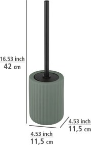 Зелена керамична четка за тоалетна Belluno - Wenko