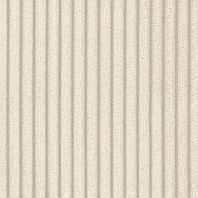 Кремав ъглов диван с място за съхранение от рипсено кадифе Sara – Ropez