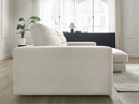 Бежов кадифен ъглов диван (десен ъгъл) Sierra – Bobochic Paris