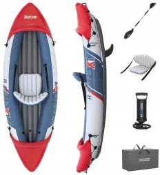 Надуваем едноместен каяк Bestway Rapid X1 65176