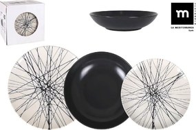 Сервиз за хранене LA MEDITERRANEA Monaco, 18 части, Порцелан