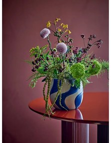 Глинено ръчно рисувано покритие за кашпа ø 20,5 cm Romy – Bloomingville