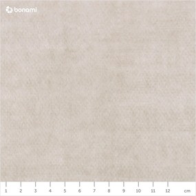 Бежово тапицирано двойно легло с решетка и място за съхранение 180x200 cm Jade - Bobochic Paris