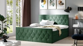 Тапицирано легло Sky lux-Prasino-120 x 200