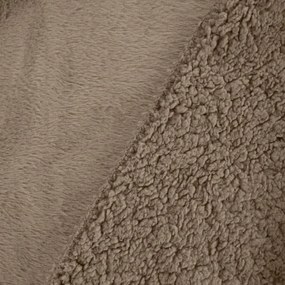 Двустранна покривка за легло от овча кожа, бежова Ширина: 170 см | Дължина: 210 см