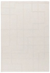 Кремав ръчно изработен вълнен килим 160x230 cm Ada – Asiatic Carpets