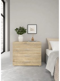 Комод с дъбов декор , 80 x 68 cm Pepe - Tvilum