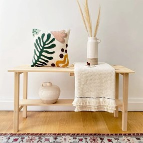 Калъфка за възглавница с ленено платно , 43 x 43 cm Lotus - Joynodes