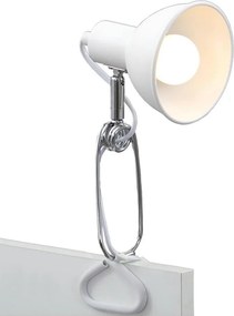 Briloner 2790-016 - Лампа с щипка FIX 1xE14/8W/230V бял