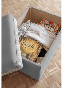 Светлосива табуретка Wilson – Miuform